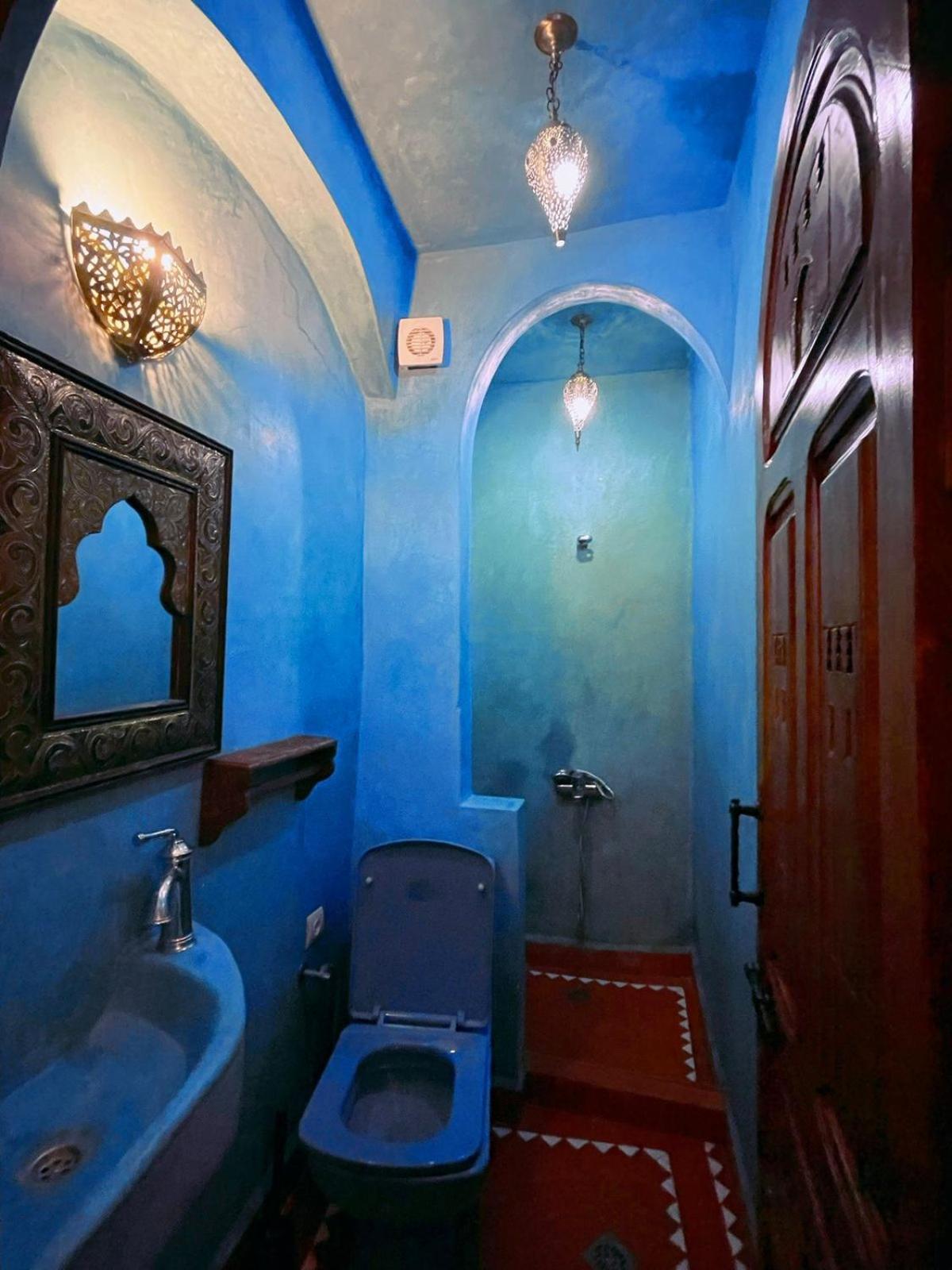 Riad Bab Mahruk Hotel Chefchaouen Bagian luar foto
